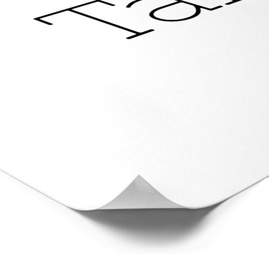 Tallahassee Map - Florida - City Map Poster (Hoek)