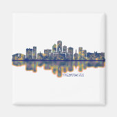Tallahassee USA Skyline Magneet (Voorkant)