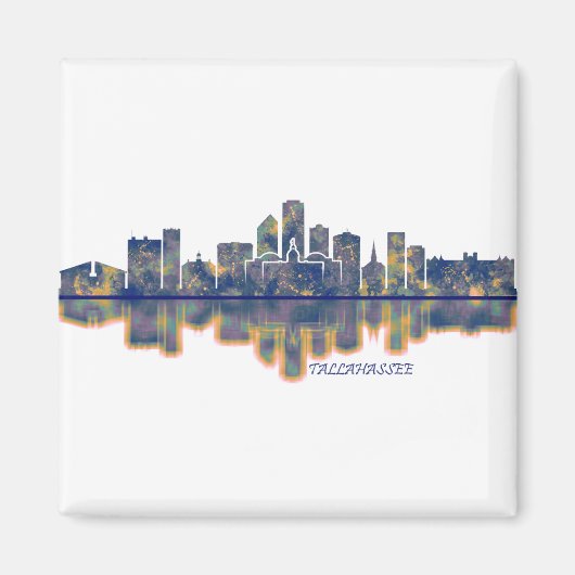 Tallahassee USA Skyline Magneet (Voorkant)