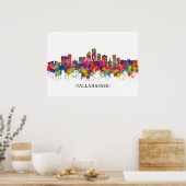 Tallahassee USA Skyline Poster (Keuken)
