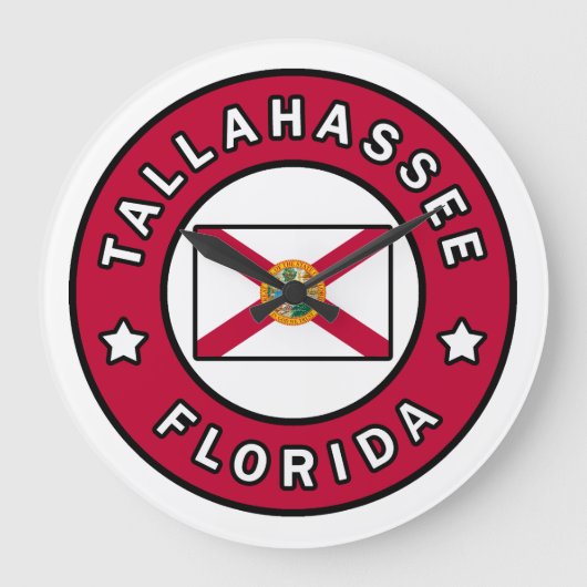 Tallahasser Florida Grote Klok (Voorkant)
