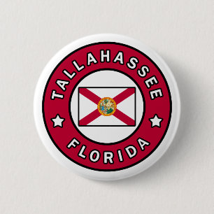 Tallahasser Florida Ronde Button 5,7 Cm