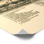 Tallapoosa, GA Panoramische Kaart - 1892 Poster (Hoek)