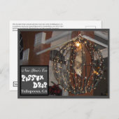 Tallapoosa Georgia Briefkaart GA (Voorkant / Achterkant)