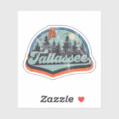 Tallassee, Alabama Sticker (Vel)