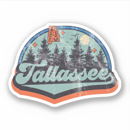 Tallassee, Alabama Sticker (Voorkant)