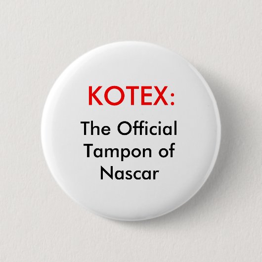 talledega nachten ronde button 5,7 cm (Voorkant)