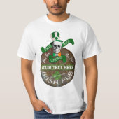 Tallest leprechaun St Patricks T-shirt (Voorkant)