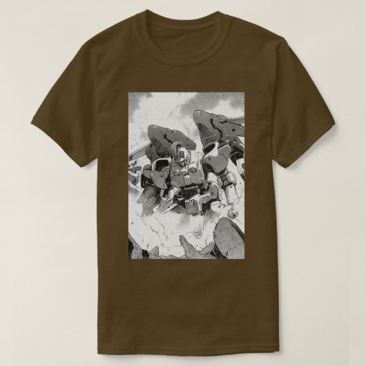 Tallgeese Gundam Wing T-shirt (Design voorkant)