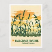 Tallgrass Prairie National Preserve Kansas Travel Briefkaart (Voorkant)