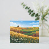 Tallgrass Prairie National Preserve VS Briefkaart (Staand voorkant)
