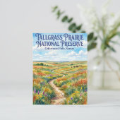 Tallgrass Prairie National Preserve VS Briefkaart (Staand voorkant)