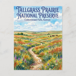Tallgrass Prairie National Preserve VS Briefkaart