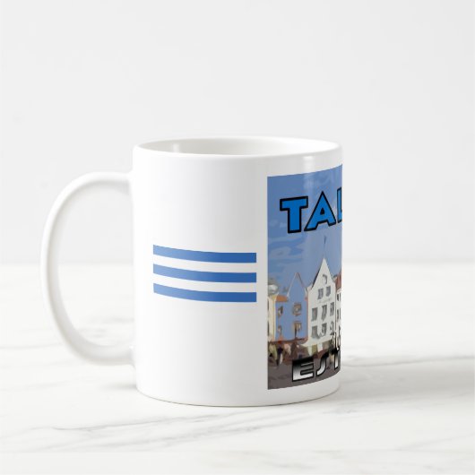 Tallin, bezoek Estland... Koffiemok (Links)