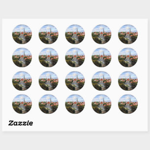 Tallin, Estland Historisch Centrum, Ronde Sticker