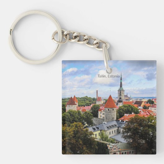 Tallin, Estland Historisch Centrum,  Sleutelhanger (Voorkant)