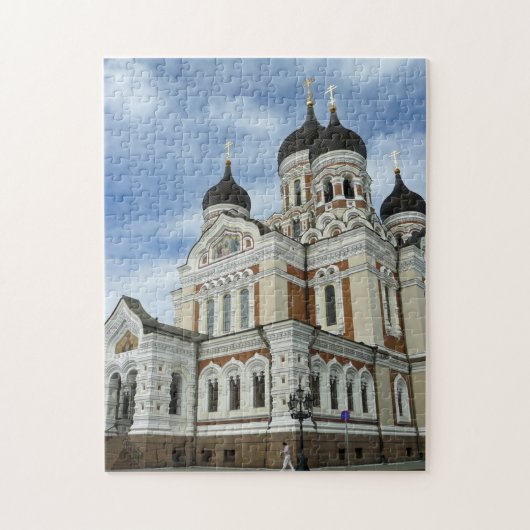 Tallinn Alexander Nevsky Cathedraal puzzle Legpuzzel (Verticaal)