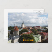 Tallinn briefkaart (Voorkant / Achterkant)