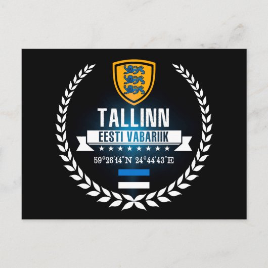 Tallinn Briefkaart (Voorkant)
