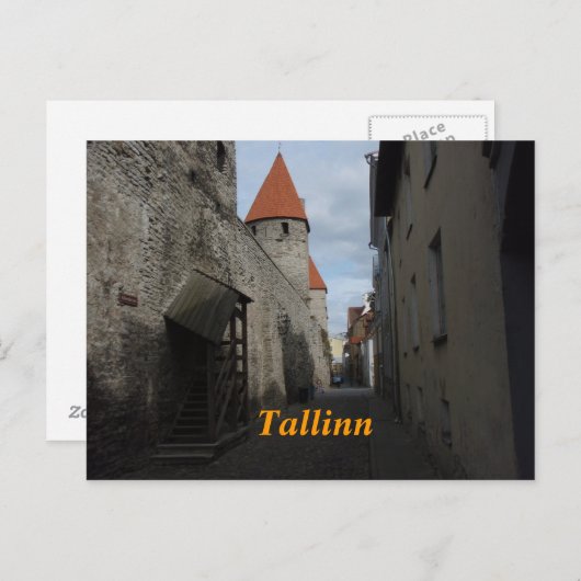 Tallinn briefkaart (Voorkant / Achterkant)