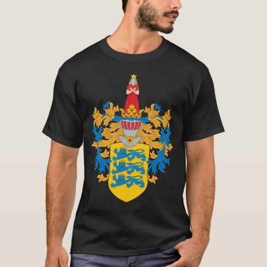 Tallinn Coat of Arms T-shirt (Voorkant)