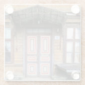 Tallinn Door Glazen Onderzetter (Achterkant)