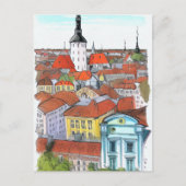 Tallinn Estland Art Card Briefkaart (Voorkant)