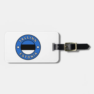Tallinn Estland Bagagelabel
