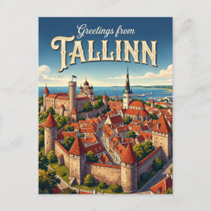 Tallinn Estland Briefkaart