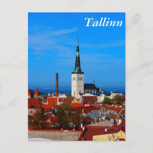 Tallinn, Estland Briefkaart (Voorkant)