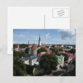 Tallinn, Estland Briefkaart (Voorkant / Achterkant)