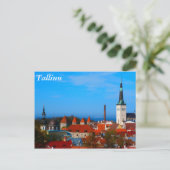 Tallinn, Estland Briefkaart (Staand voorkant)