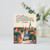 Tallinn Estland Briefkaart (Staand voorkant)
