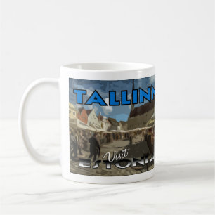 Tallinn, Estland, ik hou van Koffiemok