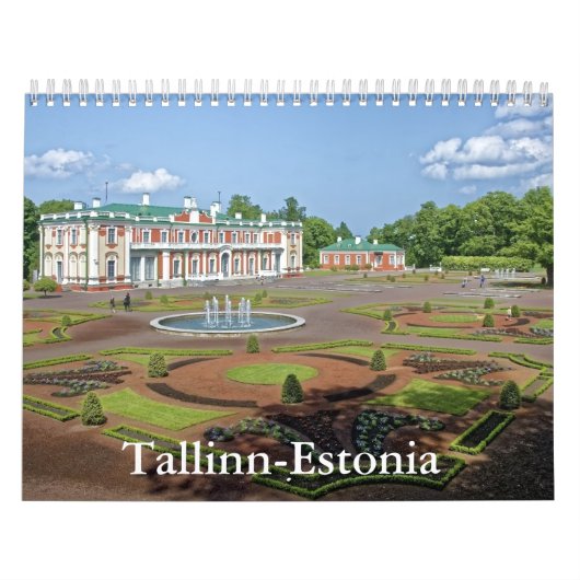 Tallinn-Estland Kalender (Hoes)