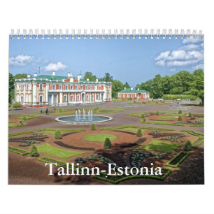 Tallinn-Estland Kalender