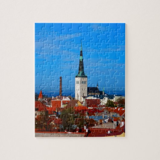 Tallinn, Estland Legpuzzel (Verticaal)