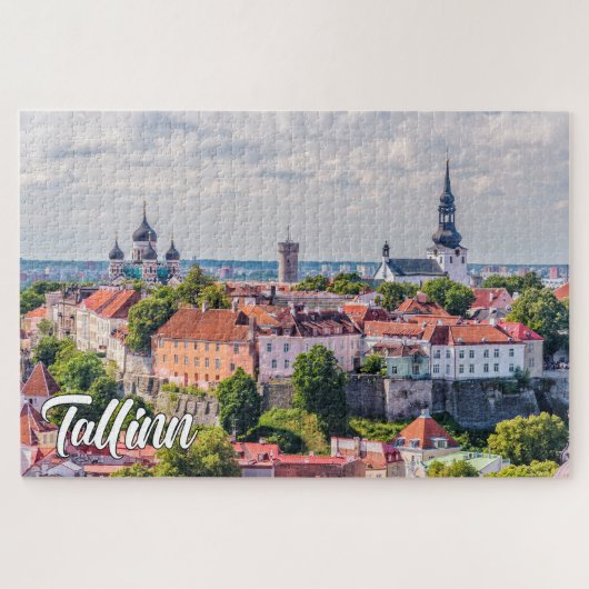 Tallinn, Estland Legpuzzel (Horizontaal)