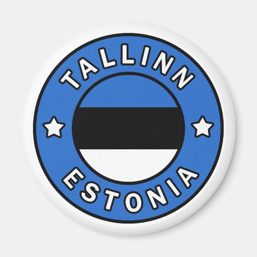 Tallinn Estland Magneet (Voorkant)