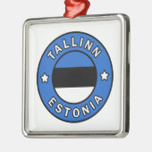 Tallinn Estland Metalen Ornament (Links)