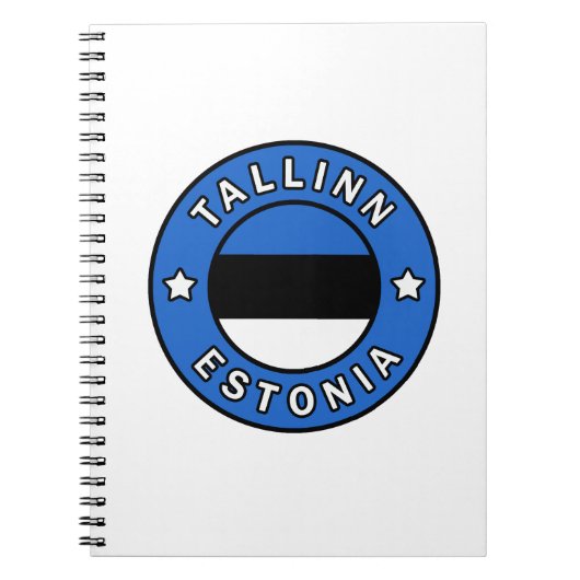 Tallinn Estland Notitieboek (Voorkant)