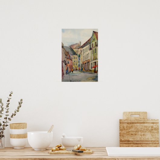 Tallinn - Estland Poster (Keuken)