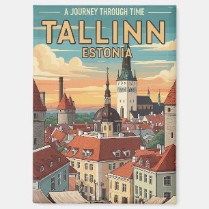  Tallinn Estland Reizen Magneet