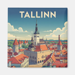 Tallinn Estland Reizen Magneet