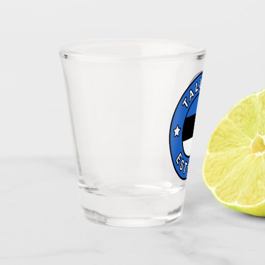 Tallinn Estland Shot Glas (Links)