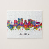 Tallinn Estland Skyline Legpuzzel (Horizontaal)
