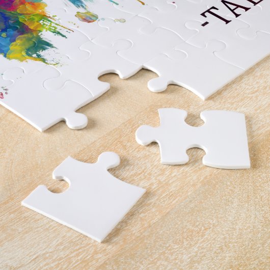 Tallinn Estland Skyline Legpuzzel (Zijkant)