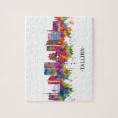 Tallinn Estland Skyline Legpuzzel (Verticaal)