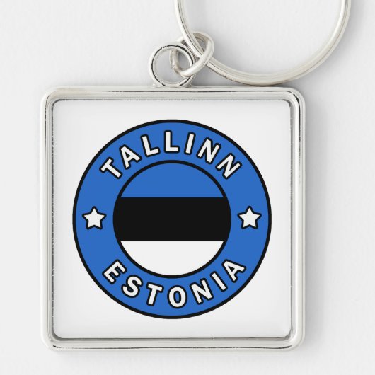 Tallinn Estland Sleutelhanger (Voorkant)