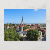 Tallinn Estonia Old Town Briefkaart (Voorkant)